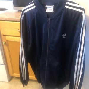 Mens Medium Adidas Zip Up